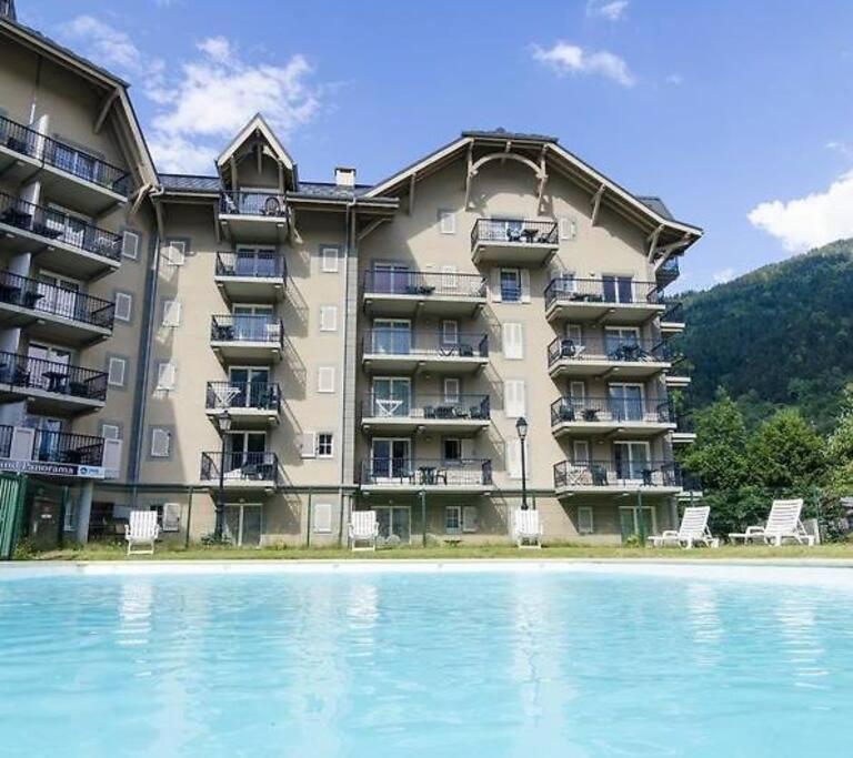 Be First On The Lift Each Morning! 2Bed Apt. 6 Pax Saint-Gervais-les-Bains Eksteriør bilde
