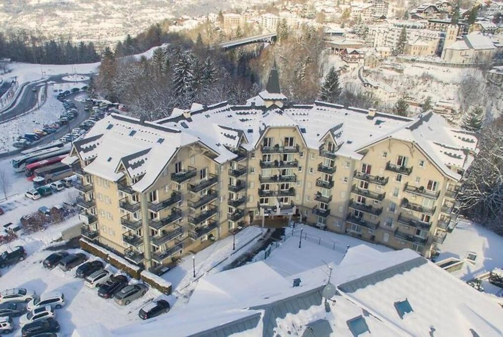 Be First On The Lift Each Morning! 2Bed Apt. 6 Pax Saint-Gervais-les-Bains Eksteriør bilde
